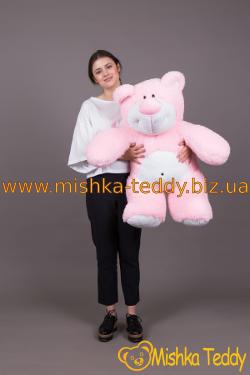 Маленький плюшевый розовый медведь 100 сантиметров Барни