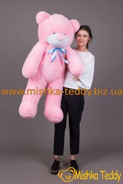 Милый плюшевый мишка, розовый