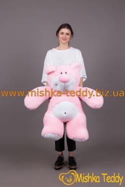 Мягкая игрушка розовый плюшевый мишка